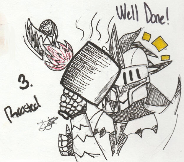 Roasted Sketch - MH Doodle