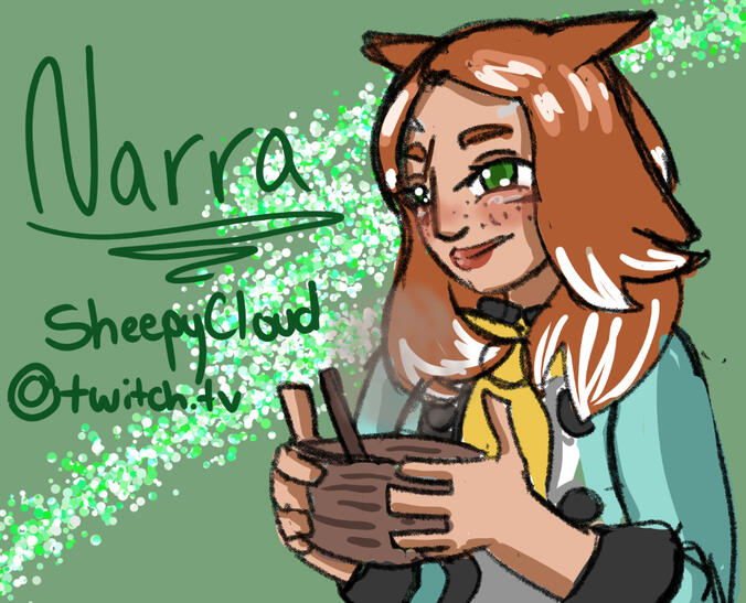 Narra Stream Doodle