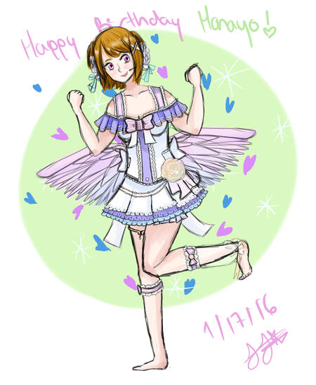 LOVE LIVE! Hanayo Fan Art