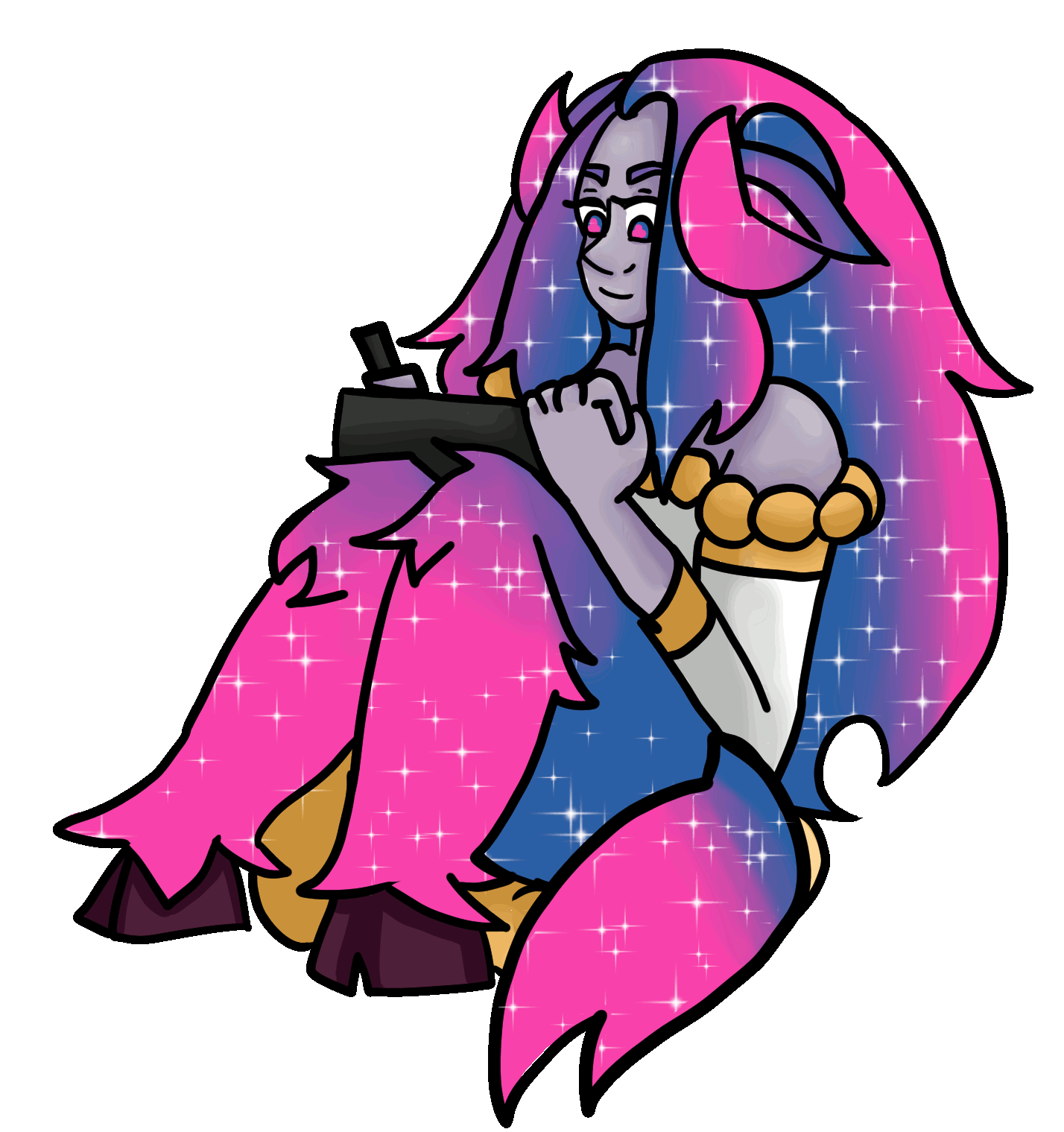 PNGTuber IMGs - Digitally drawn and colored. Used in the program veado during streams.