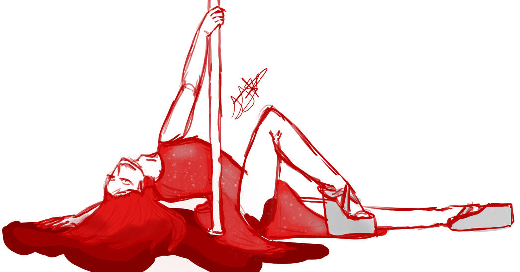 Scarlett Struts Sketch
