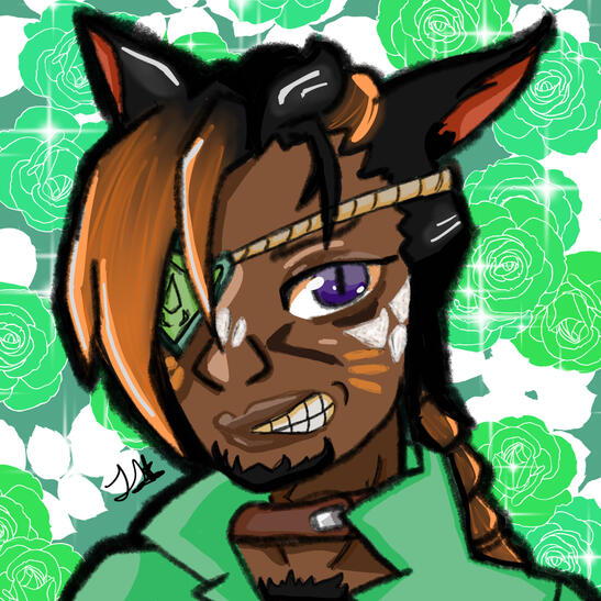 COMMISSION: Headshot for Rehla